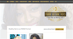 Desktop Screenshot of maneattractionshair.com